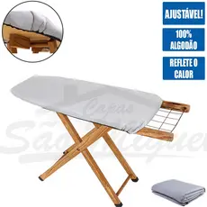 Forro Termico Capa Para Tabua De Passar Roupas em Algodao Aluminizado com Espuma Interna