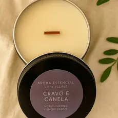 vela aromática/ linha premium / lata aluminio/ cravo e canela/ bamboo/ cascas e folhas/ morango c chantilly/ raspberry