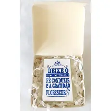 sabonete sal grosso com arruda/ sabonete sal grosso/sabonete anil/ caixa de presente natal/ presente/ lembrancinha natal