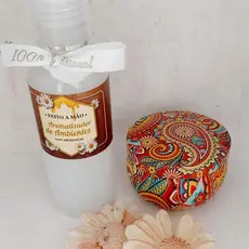 aromatizador de ambiente spray/ vela aromática /vela lata alumínio colorida/ pastilha aromática/ waxmelt margarida/ vela sem pavio