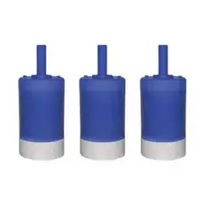 Kit 03 un Refil Purificador de Água HF40 rosca longa Original - Selo Abrafipa Carvão Ativado Redução