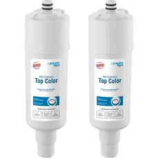 Kit 02 Refil Filtro Vela Purificador Compatível Colormaq Premium Planeta Água Cor Branco