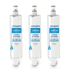 KIT 03 un Filtro Refil CS10 Para Purificador Consul CPC31 CPC30 CPB34 CPB35 CPB36 Água Pura
