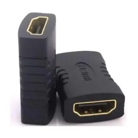 Adaptador Hdmi Femea X Femea Emenda Extensor Conector D Cabo
