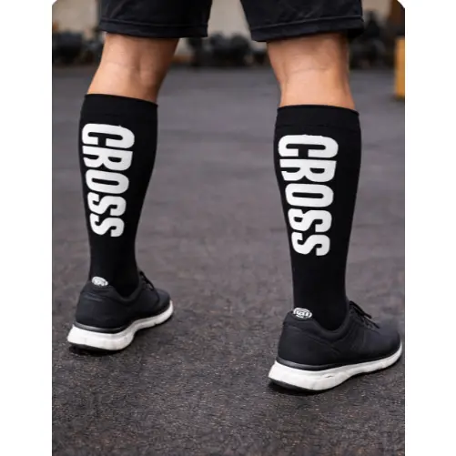 Meia Cross Academia Corrida Ciclismo Cano Longo