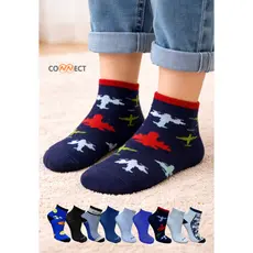 Meias de algodão Infantil Menino - kits com 3-6-9 pares