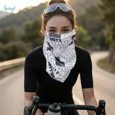 UPF50 + Polaina De Pescoço Para Ciclismo De Secagem Rápida Unissex Faixa De Proteção Solar
