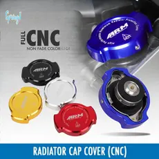 Tampa Universal Do Radiador CNC Em Alumínio-Adesivo Incluído