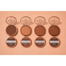 Kit 4 Contorno Facial em Pó Compacto Smooth Dia a Dia Mahav