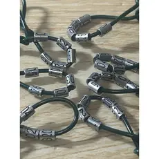 5 Anilhas FECHADAS aluminio para coleira, papa capim, tizil, bigodinho, serrinha e aves filhotes mesmo porte.
