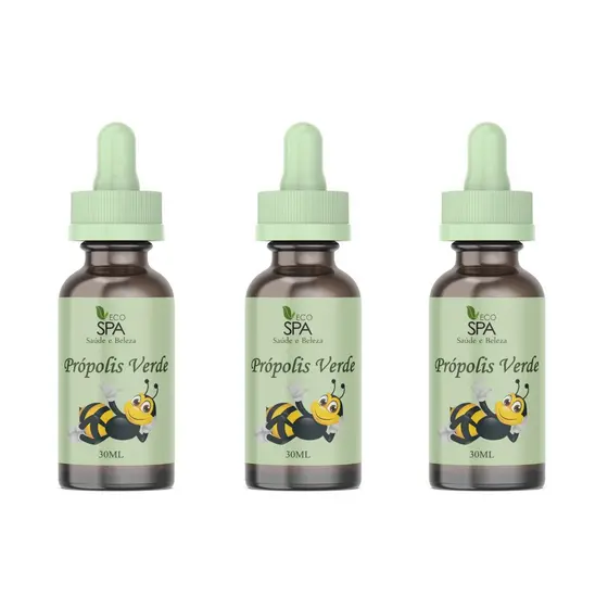 Própolis Verde Wax Free Livre De Cera Extrato Fluido - 30 ml