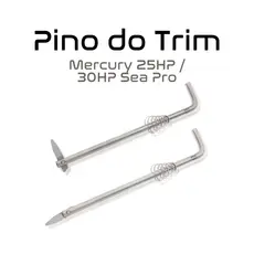 Pino Encosto Do Trim Com Mola Mercury 25/30 Hp SeaPro - HR Náutica