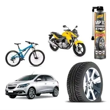 Reparador De Pneus 400ml Mp10 Mundial Prime-FACILITA SUA VIDA NA ESTRADA