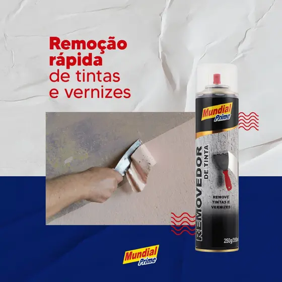 Removedor de Tinta Spray 350ML 250G Mundial Prime
