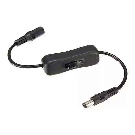 Botão Liga E Desliga P4 Macho Femea Fita Led 12v