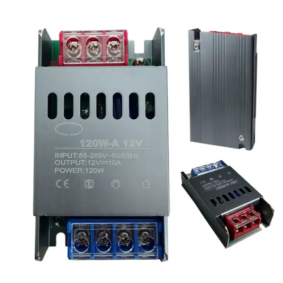 Fonte Chaveada 12v 10a 120w Cftv Câmera Led Dvr Som Bivolt