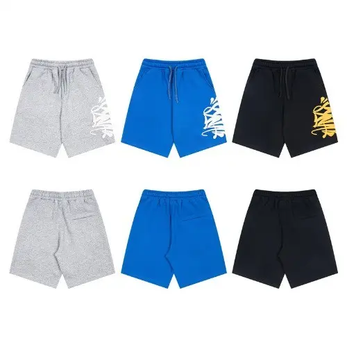 Novo estilo SYNA WORLD Street Wear Shorts Cinco Pontos Calças Esportivas Casuais Sweatpants Casual