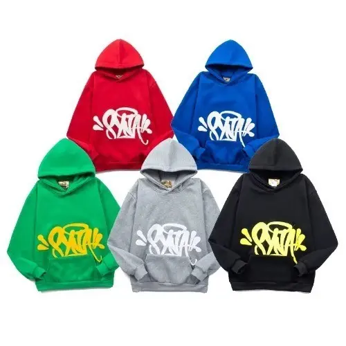 Moletom com capuz estilo Syna Hip-Hop para mulheres American Street Drill, moletom feminino Trend, casal com capuz, Y2K