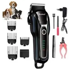 Maquina Tosa Cães E Gatos Profissional aparador de pelos pets original kemei 1991 - 100/220v bivolt