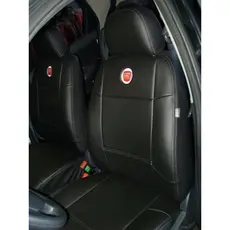 Capa Banco Carro Couro P/ Fiat Strada Cabine Simples 1999 a 2021