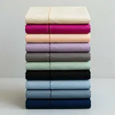 Kit 10 Fronhas de Travesseiro Padrão 70cm x 50cm Micropercal Cores Lisas Ponto Palito Promoção Imperdível Sortidas