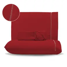 Kit Jogo de Lençol Solteiro Casal Queen King Berço 400 fios Cama Box toque Suave e Acetinado