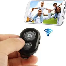 Controle Botão Disparador Para Tirar Self Celular Selfie Bluetooth Universal IOS e Android Sem Fio