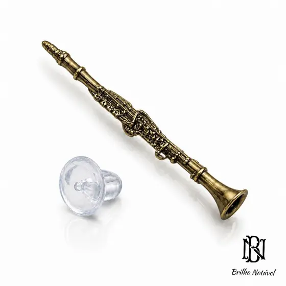 Broche Premium Clarinete a pronta entrega.