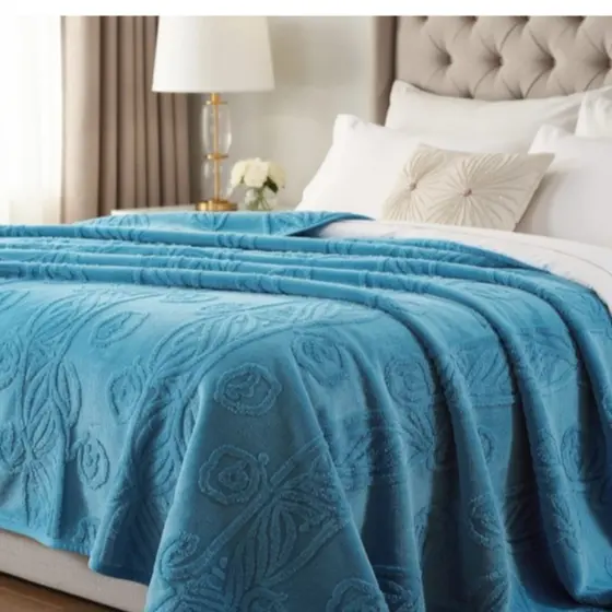 Cobertor/Manta Glamour sherpa com sherpa colorida Casal padrao 1 peça