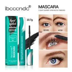 IBCCCNDC Máscara De Extensão De Cílios Líquido De Longa Duração , À Prova De Manchas E Água Fórmula Resistente Para Bonitos Arrojados