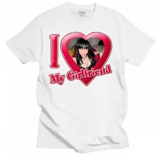 Camiseta personalizada Billie Eilish I love My Girlfriend Unissex