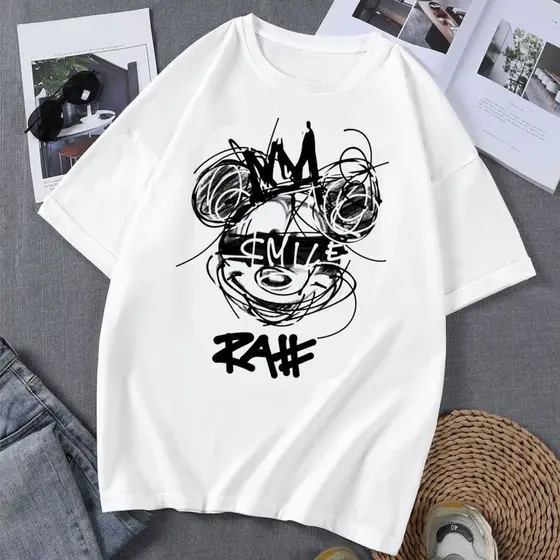 Camiseta Mickey Streetwear Blusa Moda Urbana