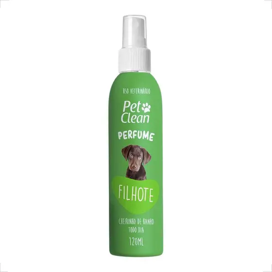 Perfume Para Cães Filhotes Pet Clean - 120mL