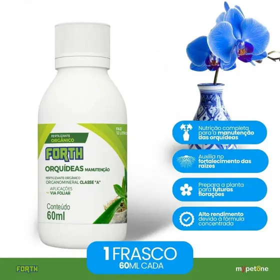 Fertilizante Forth Orquídeas Manutenção 60ml - Concentrado