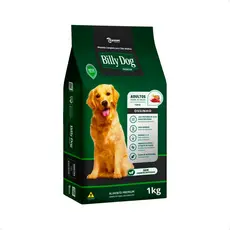 Ração Billy Dog Cães Adultos Ossinho Carne