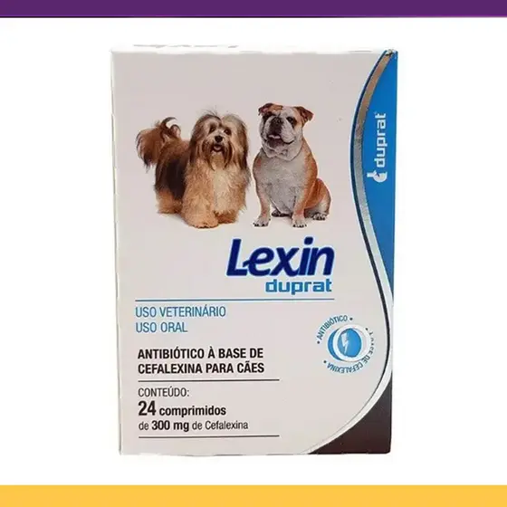 Lexin 300 mg Duprat - 24 Comprimidos
