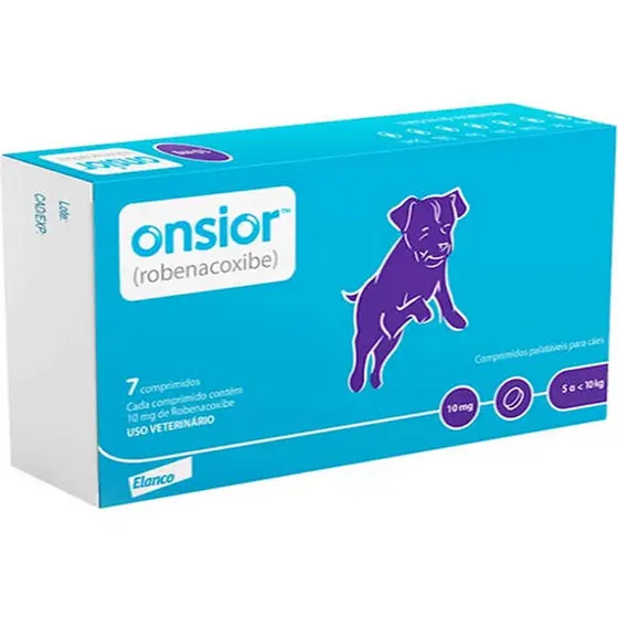 Onsior Elanco para Cães de 5 a 10 Kg - 10 mg