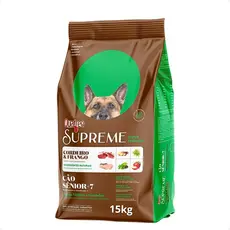 Ração Quatree Supreme Cães Sênior +7 Raças Médias e Grandes - 15Kg