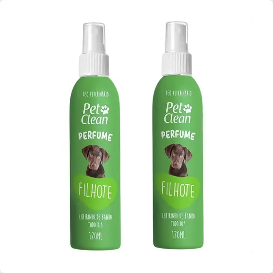 Kit 2 Perfume Pet Clean Filhotes - 120ml