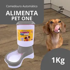 Comedouro Automático Alimenta Pet One - Nude
