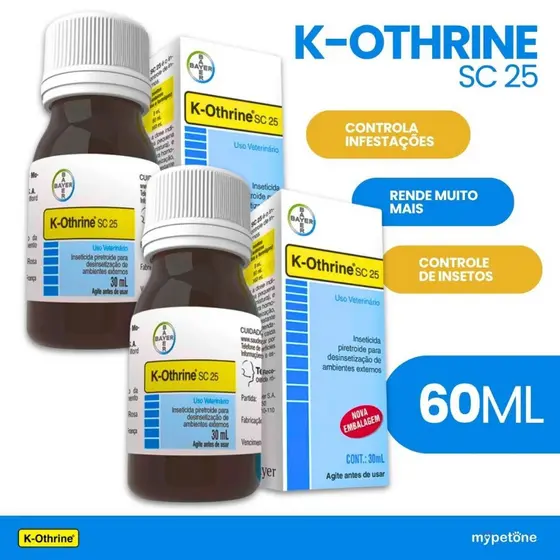 Kit 2 K-Othrine SC 25 Bayer - 30 mL