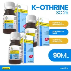 Kit 3 K-Othrine SC 25 Bayer - 30 mL