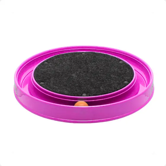 Arranhador Gato Redondo Furacão Pet - Rosa