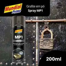 Grafite Em Pó Spray Mundial Prime - 200ML
