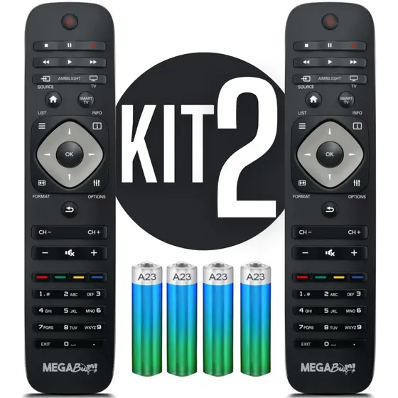 Controle Tv Philips Smart Universal Lcd Led