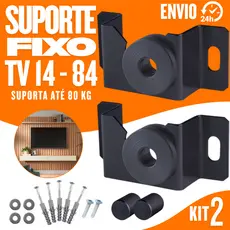 Suporte de TV Universal  Fixo De 10 a 100 Polegadas
