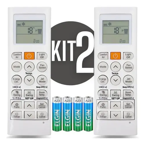 Controle Remoto Para Ar Condicionado LG Inverter Split Dual