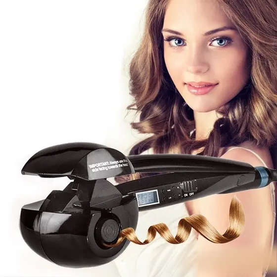 Modelador Capilar Cachos Perfeitos Automático Temperatura Ajustável Bivolt