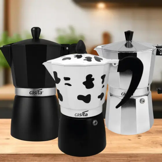 Cafeteira Italiana 450ml Alumínio ( 9 Xícaras ) Casita