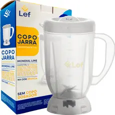 Copo p/liquidificador Mondial Line Dinâmico Super Power Ultra Mix Fast Power Power2i translúcido